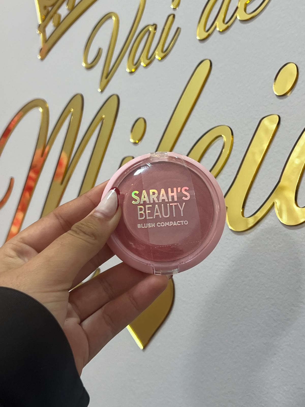Blush Compacto cor 4 - Sarah's beauty