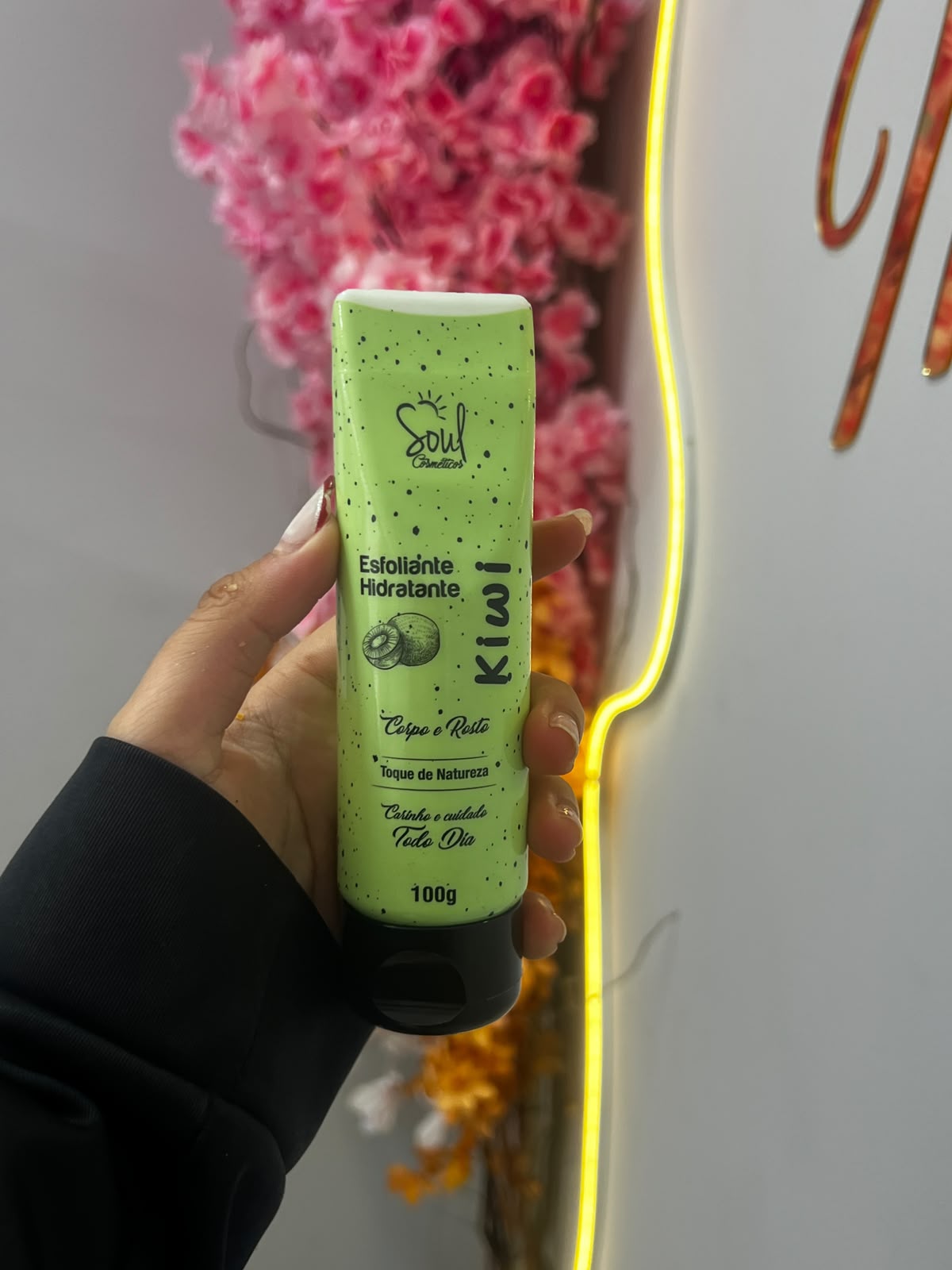 Esfoliante e hidratante kiwi 100ml - Soul
