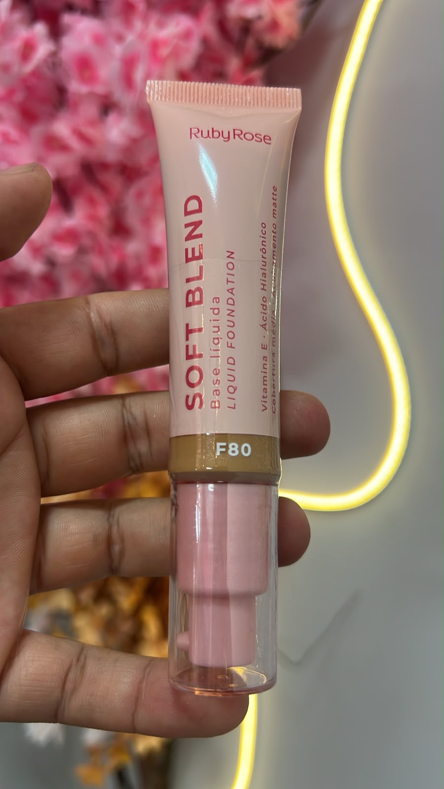 Base líquida soft blend - ruby Rose