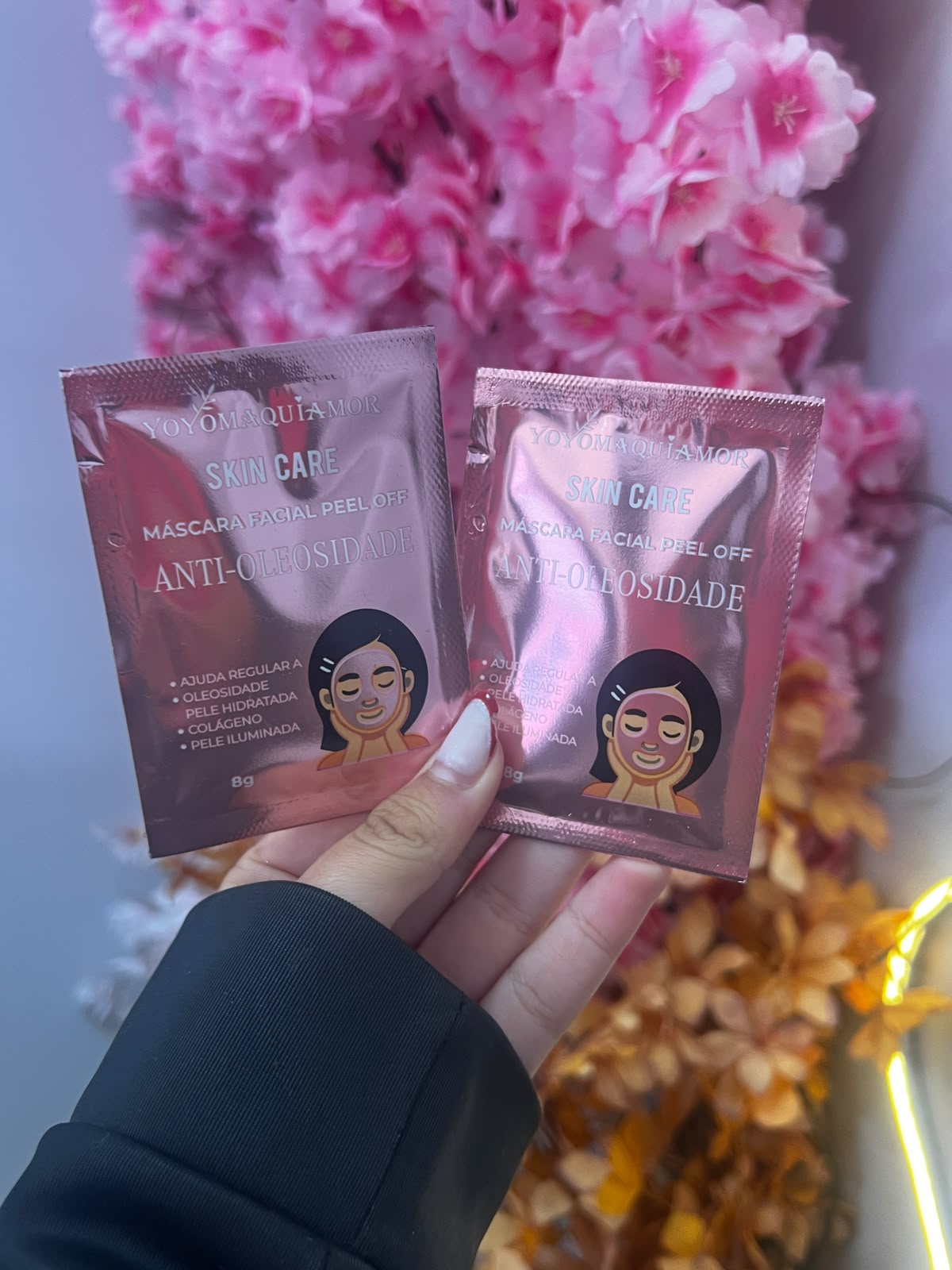 Máscara facial peel off anti-oleosidade 8g - Yoyo